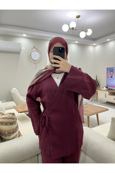 Sena Abiye Dress MÜSLİN İKİLİ TAKIM