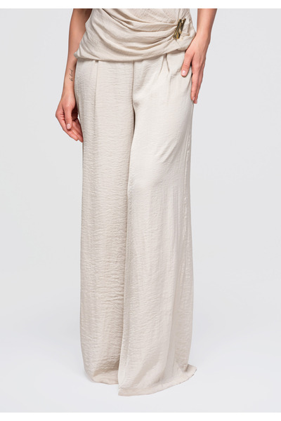 OMBRE Women's Trousers, Full Length, Wide Leg OW-PA-E0012