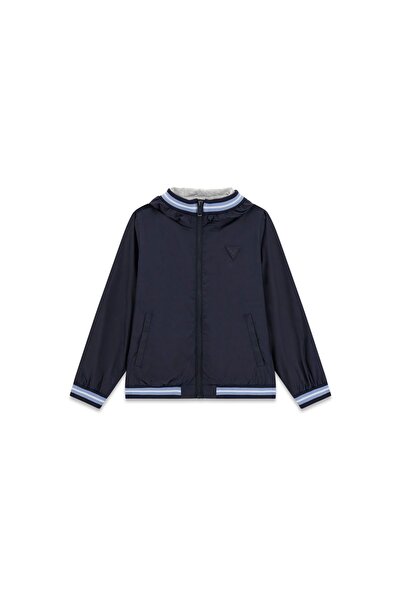 Guess Geacă bomber bărbătească L6RL01WG970 Bleumarin