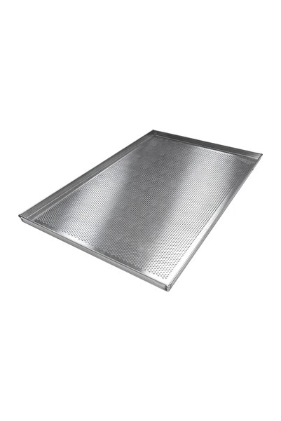 OEM Tavă de copt din aluminiu, perforată Ø3mm, 600x400x20mm, 4 margini drepte...