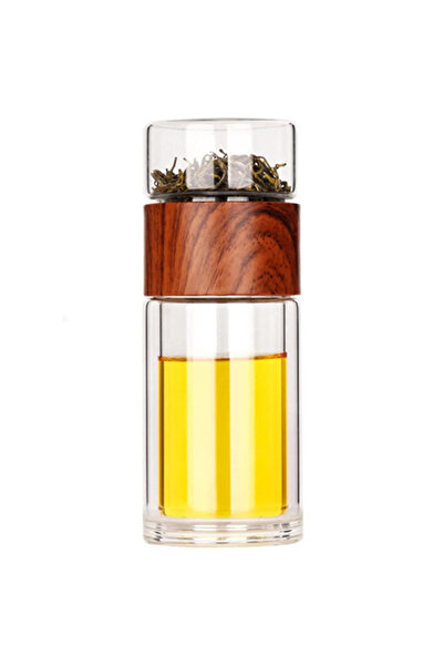 Simply Joy Sticlă de ceai 350ml cu infuzor, Simply Joy, cu pereți dubli, din ...