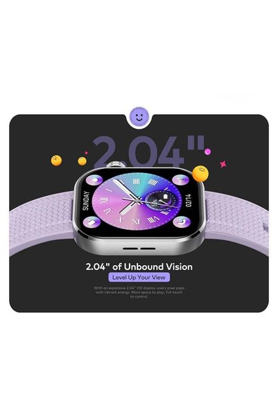 İtel ساعة ذكية O23P بسعة 350 مللي أمبير، مقاومة للخدوش، مقاومة للماء IP68، أكثر من 100 وضع للياقة البدنية، بلون كروم داكن