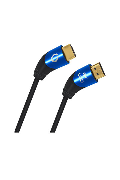 OEM Καλώδιο Micro HDMI αρσενικό σε αρσενικό HDMI 1,5μ Μπλε