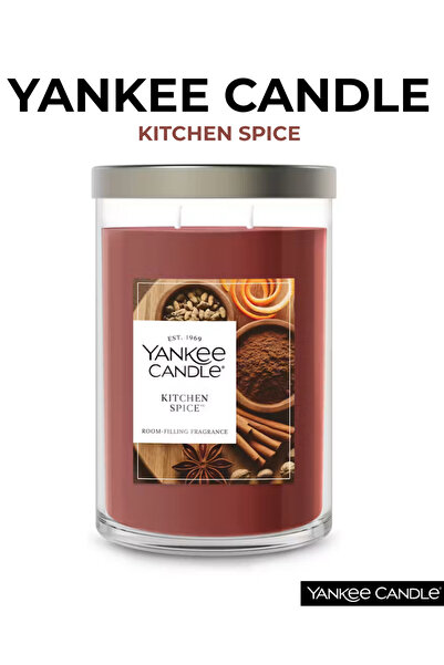 Yankee Candle Kitchen Spice Kokulu Çift Fitilli Büyük Tumbler Mum - 567 g (20...