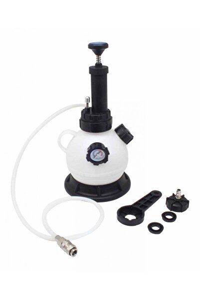 SATRA Pompă manuală de presiune pentru lichid de frână, capacitate 2 l, S-2 LBFB
