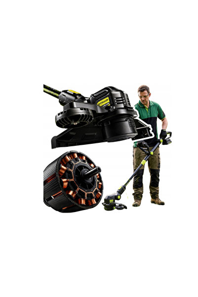 Toolme Motocoasă electrică cu acumulator, 2 x 21 V, TM 371
