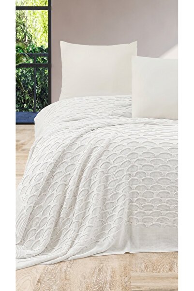 DOUX HOME Di̇lara Desen Knitwear Bedspread 220 X 240