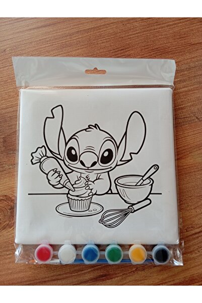 Happy Kids Stitch Tuval Boyama