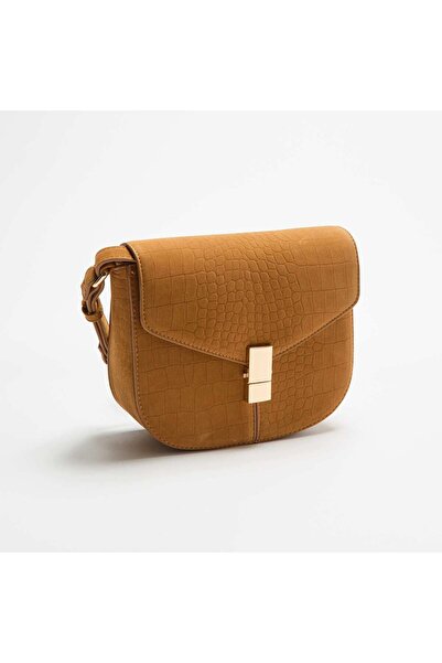 KIABI Suedette Handbag BEIGE