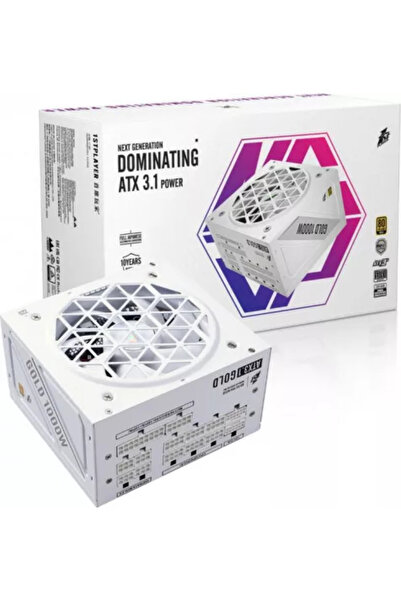 1stPlayer Sursa 1000W 80+ Gold ATX 3.1 NGDP HA-1000BA4 alb
