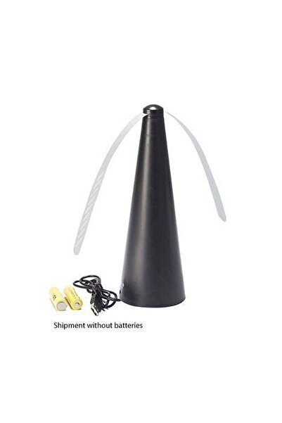 Generic Fly Repellent Fan Food Protector Black 25.00X10.00X10.00cm