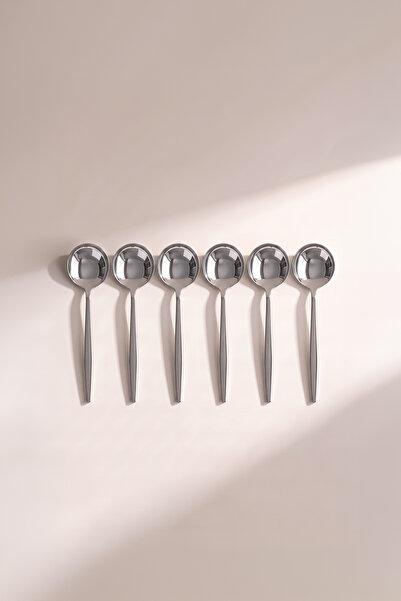 Perotti Lyon Stainless Steel 6-Piece Teaspoon Set