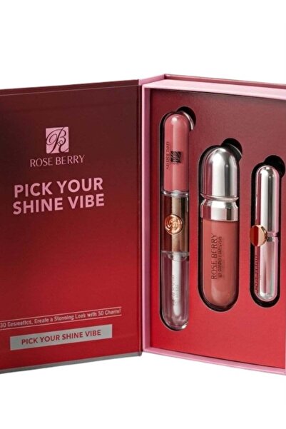 roseberry ROSE BERRY PICK YOUR SHINE VIBE LIQUID LIP COLOUR 3D HYDRA LIPGLOSS...