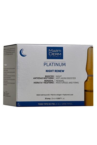 Martiderm Platinum Night Renew Amp 30S