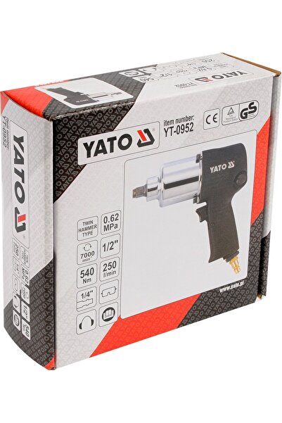 yato CHEIE PNEUMATICĂ DE PERCUTIE 1/2'' 680NM YT-09524