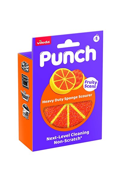 Vileda Punch Sünger Orange