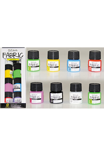 OEM ΣΕΤ 8 ΧΡΩΜΑΤΩΝ ΓΙΑ ΥΦΑΣΜΑΤΑ 20ml 0515033 (ΠΟΛΥΧΡΩΜΟ)