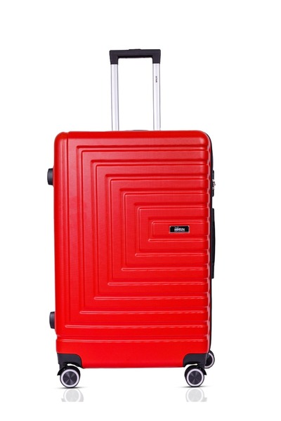 Mnuk Pilgrimage 28-Inch Large Hard Shell Luggage, ABS Spinner Travel Suitcase...