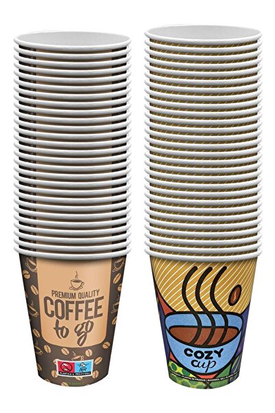 Homie Χάρτινο Ποτήρι 12oz 50 τεμάχια 11x9εκ 400ml (12oz)