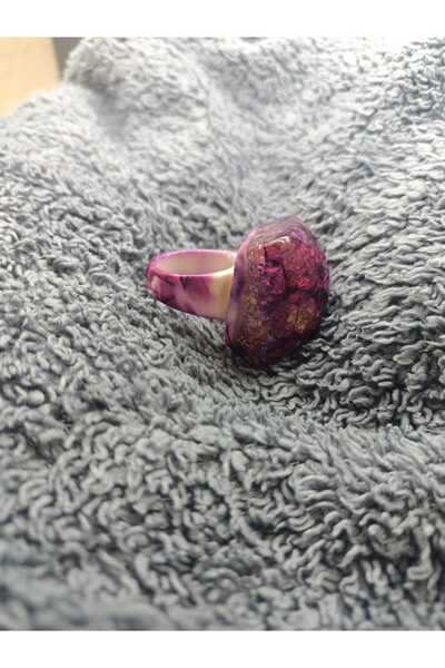 QF Patterned Colorful Design Ring