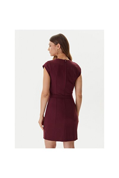 Guess Rochie de cocktail pentru femei W5BK21KCMU2 Roșu