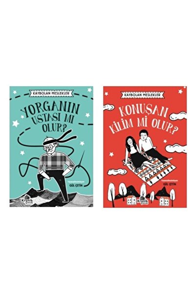 Kronik Kitap Gül Çetin Kaybolan Meslekler Seti 2 Kitap (Yorganın Ustası Mı Ol...
