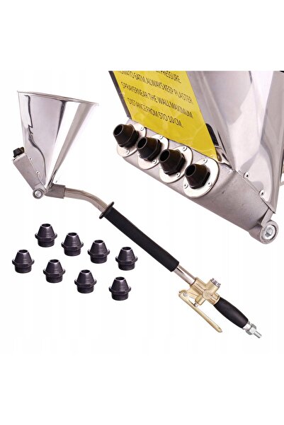 TC Technic Pistolet pneumatic pentru tencuială de tavan cu 8 duze, profesional
