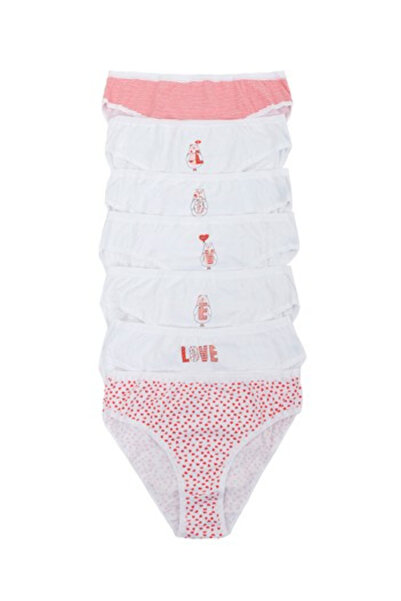 Berrak Chiloti Dama Guler inalt, Bumbac, BERRAK, Rosu Model BR-MT-11444-3