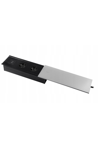 Spacetronik Priză de birou pentru mobilier, încărcător USB pentru birou SPS-S...