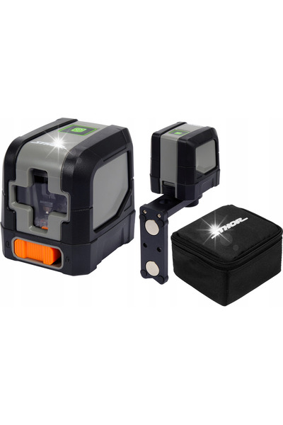 Sthor Nivelă laser, laser cu linii în cruce, stativ, accesorii