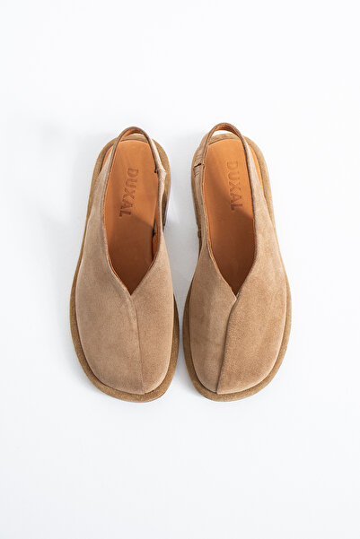DUXAL SHOES Sandale Alonso pentru femei, din piele naturală, cu tăietură în V...