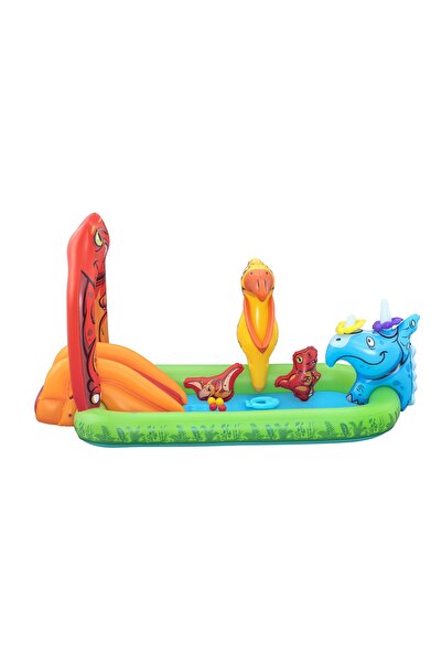 BESTWAY Zona de joacă Lumea Dinozaurilor 241x140x137cm
