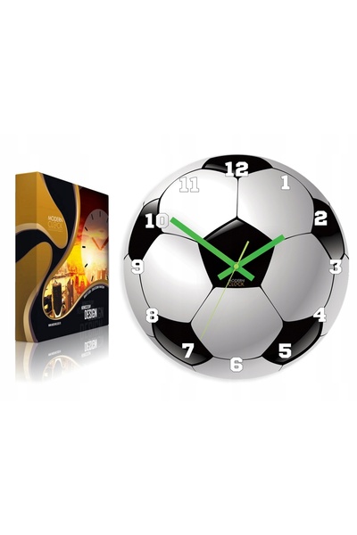 ModernClock Ceas de perete silențios, cu design de minge, pentru cadou.