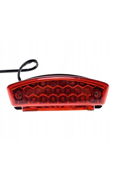 NO BRAND Lampă spate universală pentru quad/ATV, LED, roșie, pentru semnaliza...