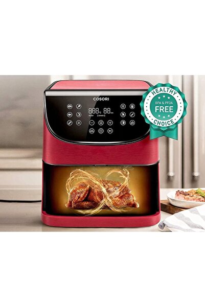 COSORI Friteuză cu aer cald Premium 1700W 5,5L Roșie