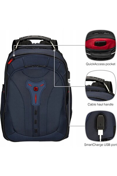 Wenger Rucsac pentru laptop de până la 16 inci Pegasus Deluxe Blue