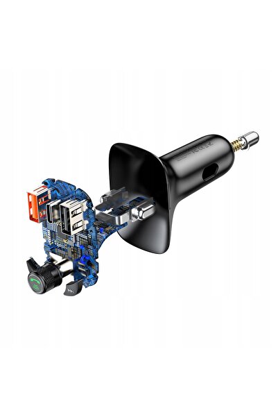Baseus Transmițător auto MP3 S-13 CCMT000101 FM Bluetooth MP3 USB