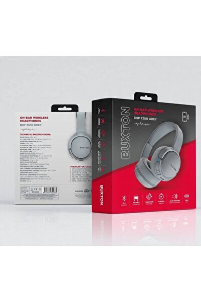 Buxton Căști Bluetooth V5.0 BLE STEREO ușoare, pliabile, USB-C, AAC, SBC