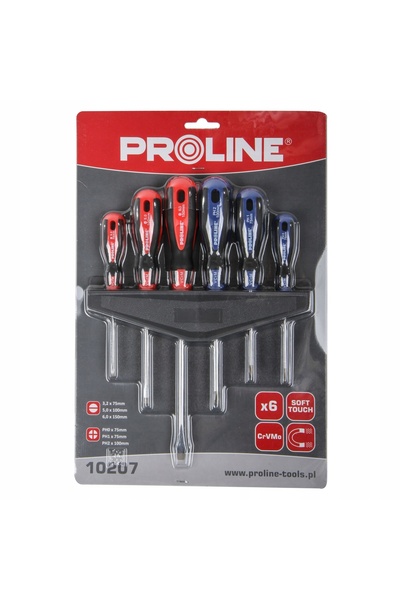 Proline Set de șurubelnițe profesionale, 6 piese