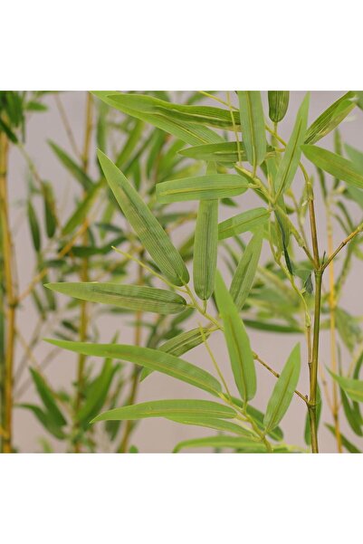 Yallabena 150cm Artificial Bamboo Potted Plant with Real Bamboo Poles and Lif...