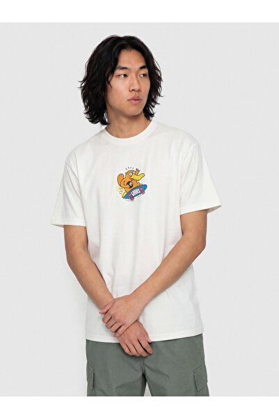 Vans Ανδρικό μπλουζάκι Boondabura SS Tee VN0010FRWHT1 Λευκό-M