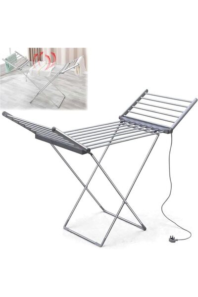 ONMART Portable Clothes Airer | Indoor Clothes Drying Stand, Electric Wet Lau...