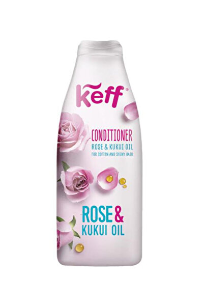 keff Moisturizing Conditioner - Rose & Kukui Oil, 500 ml