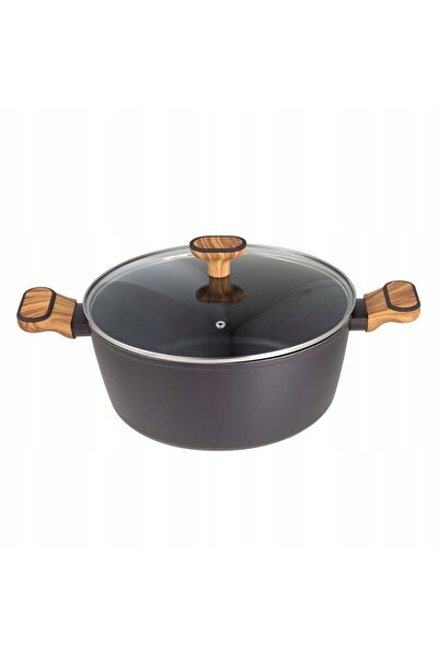 Bergner GARNEK MULTICLAD 28cm CU CAPAC BG-56038 CULOARE ANTRACIT