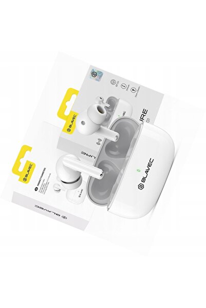 Blavec Căști wireless BW-01 albe Bluetooth pentru Oppo Reno 7 5G