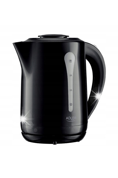 adler Fierbător electric fără fir din plastic 2,5L 2220W NEGRU AD1244