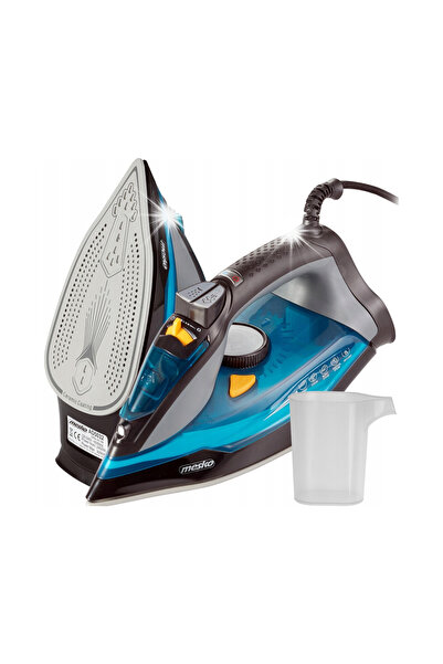 MESKO Fier de călcat cu aburi 3000W Strażak ANTI-CALC ANTI-DRIP Aplicare a ab...