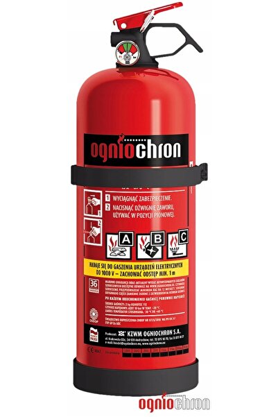 Ogniochron Extinctor cu pulbere 2 kg 2,00 l cu mâner