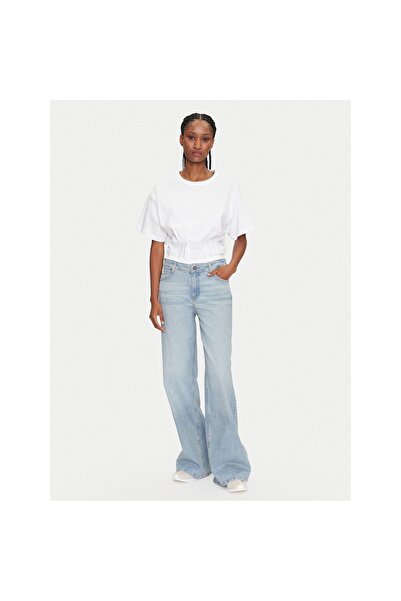 Guess Jeans Blugi de damă W4BA0YD5CCA Albastru