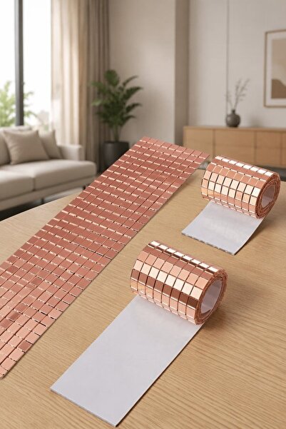 Generic 1600pcs Acrylic Self Adhesive Mirror Mosaic Tiles Diy Crafts Wall Dec...